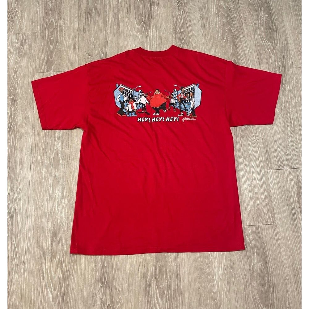 Fubu Fat Albert Cotton Heritage T-Shirt Red Xl
